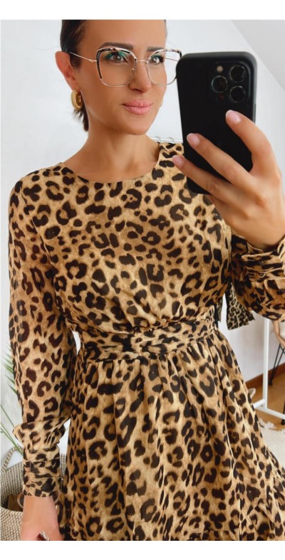 VESTIDO ANIMAL PRINT