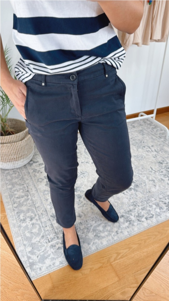 pantalon chino bolsillos laterales