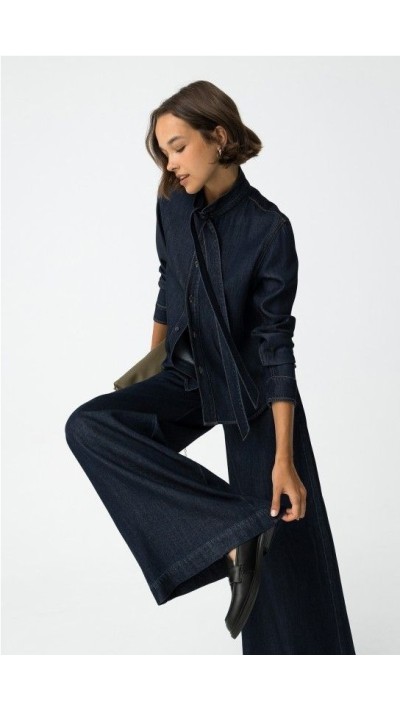 CAMISA VAQUERA LAZO CUELLO