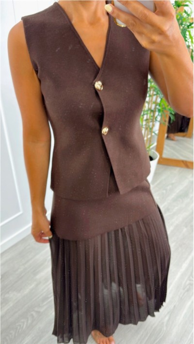 FALDA COMBINADA PUNTO GASA 2