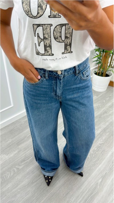 Camiseta hope en blanco y negro