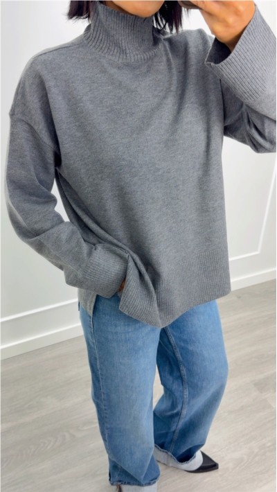 jersey basic cuello corte lateral 2