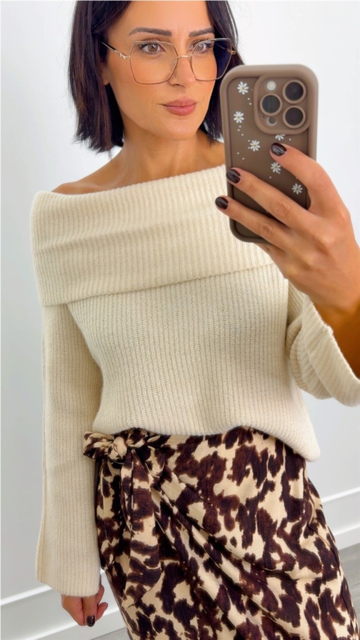 falda estampado vaca pareo goma en cintura