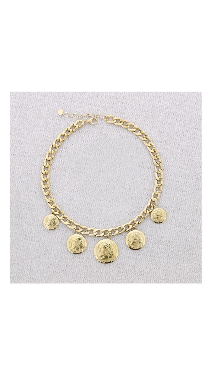 GARGANTILLA MONEDAS GARGANTILLA MONEDAS