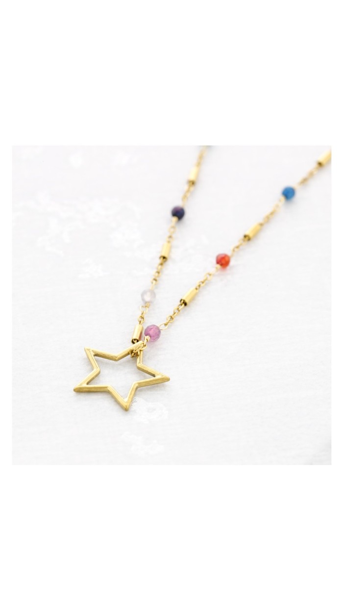 GARGANTILLA COLGANTE ESTRELLA GARGANTILLA COLGANTE ESTRELLA