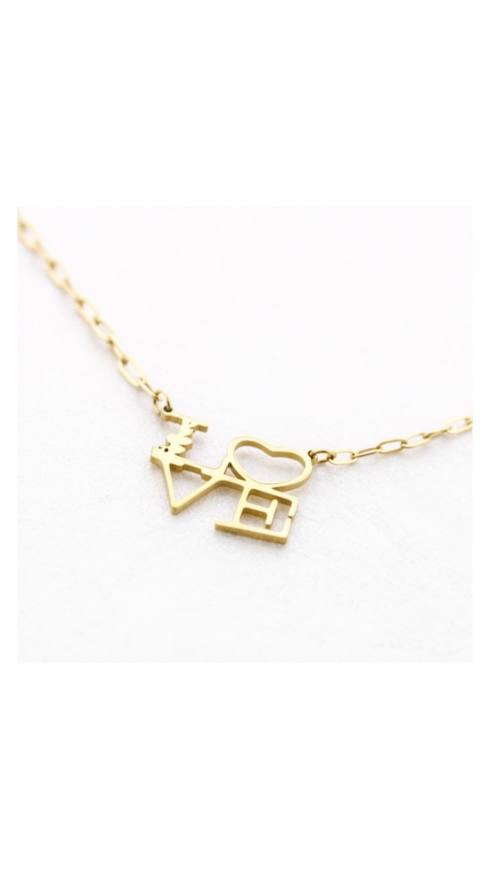 GARGANTILLA COLGANTE LOVE GARGANTILLA COLGANTE LOVE