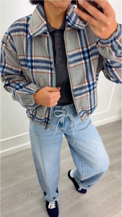 PANTALON JEANS BARREL AZUL CLARO