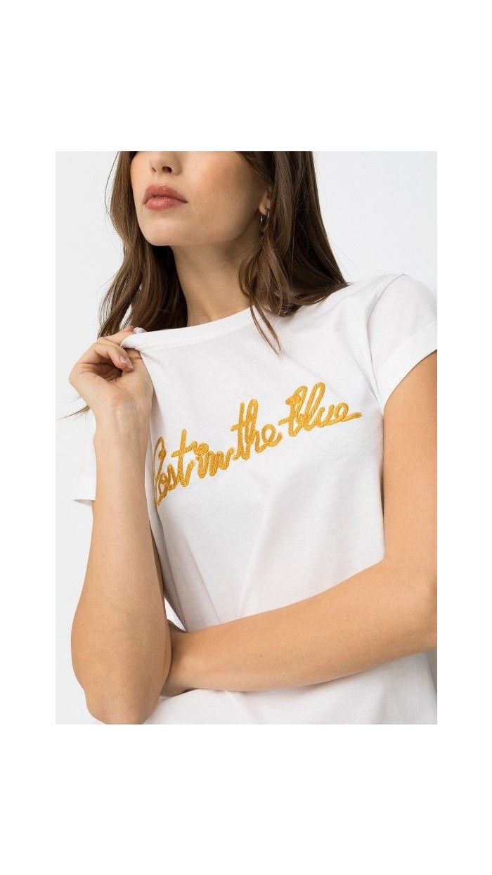 camiseta basic letras