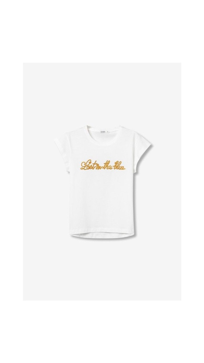 camiseta basic letras