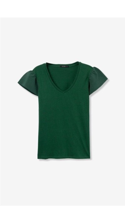 Camiseta manga volante 2