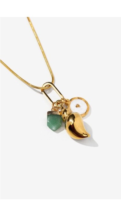 collar citrino colgantes