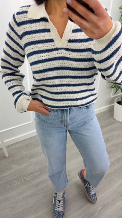 jeans mon fit azul claro