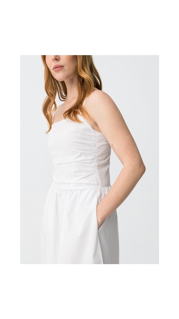 vestido blanco algodón