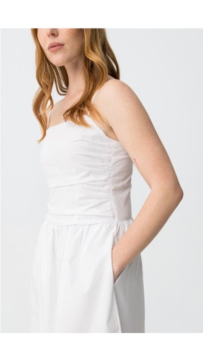 vestido blanco algodón