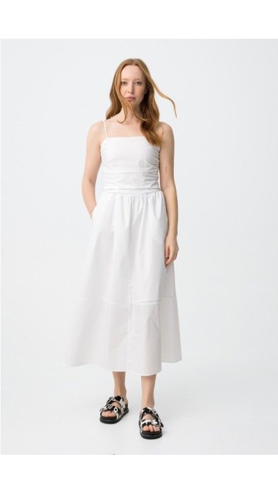 vestido blanco algodón