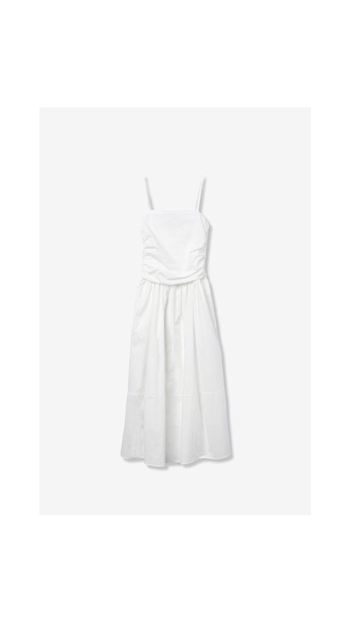 vestido blanco algodón