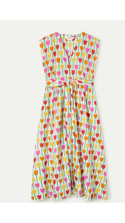 vestido tulipanes colores