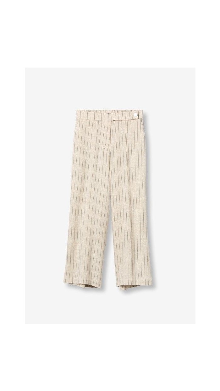 pantalón lino fluído