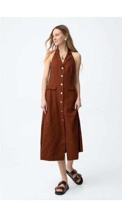 vestido gobi escote espalda