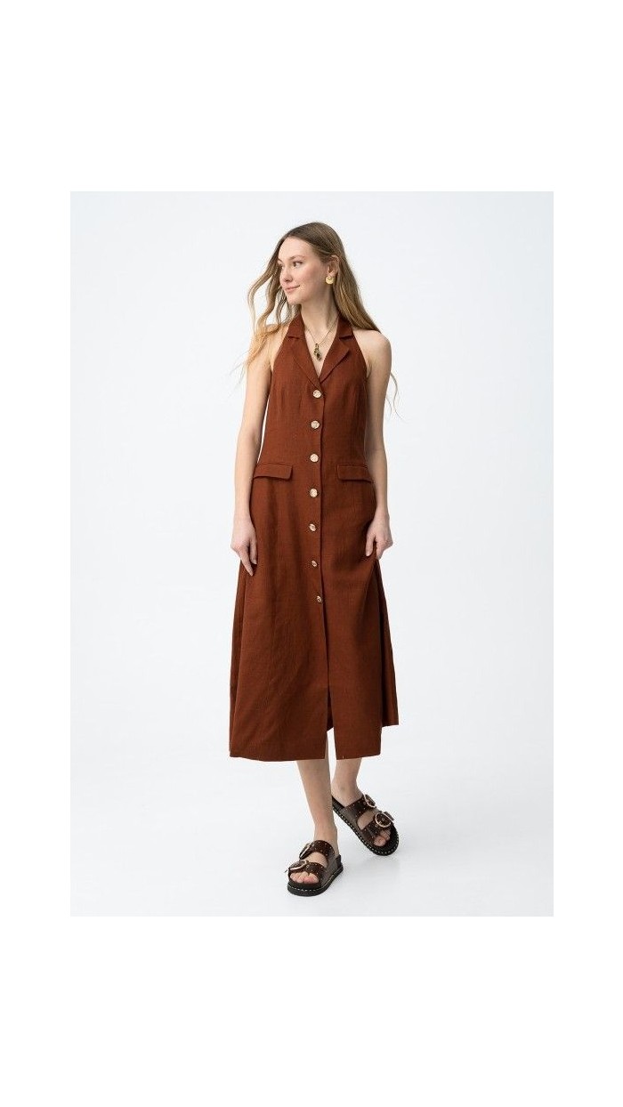 vestido gobi escote espalda