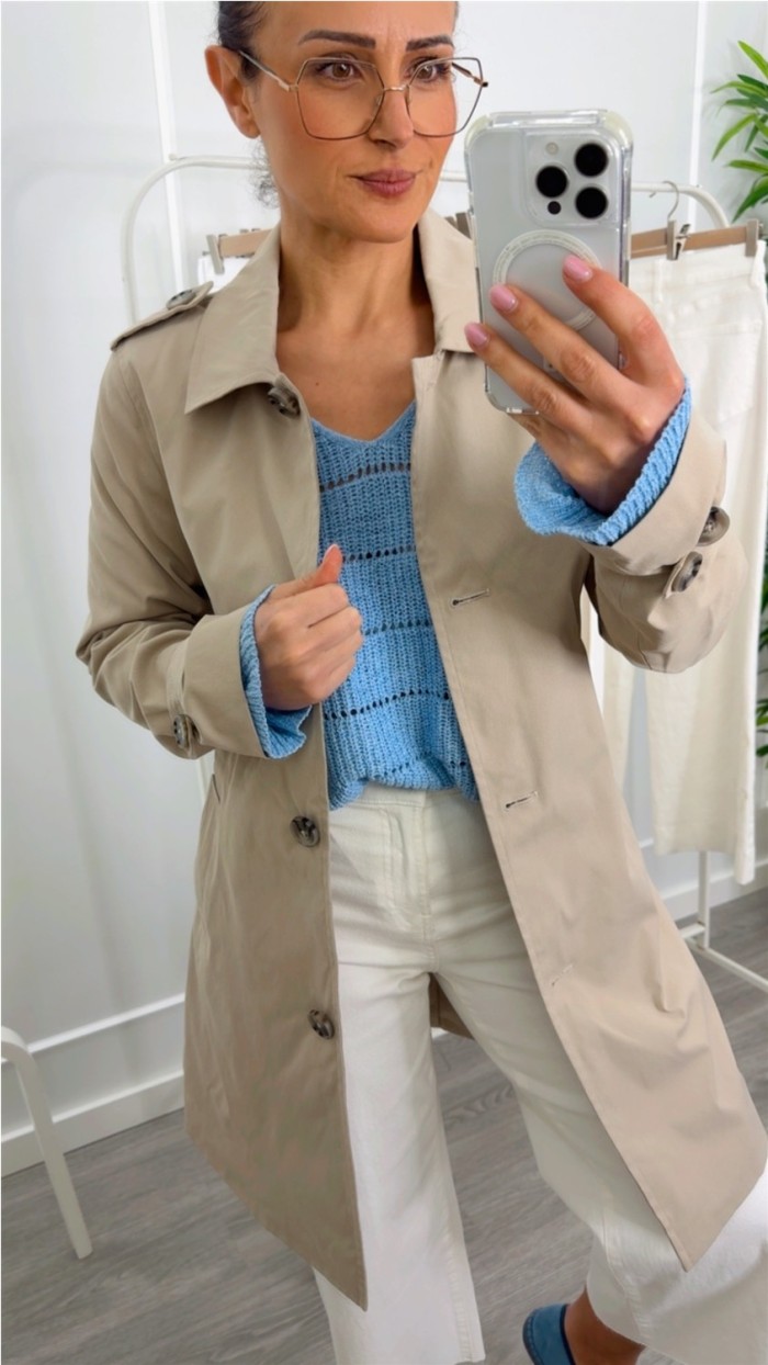 JERSEY PUNTO CALADO CUELLO PICO , ROSA, AMARILLO Y AZUL