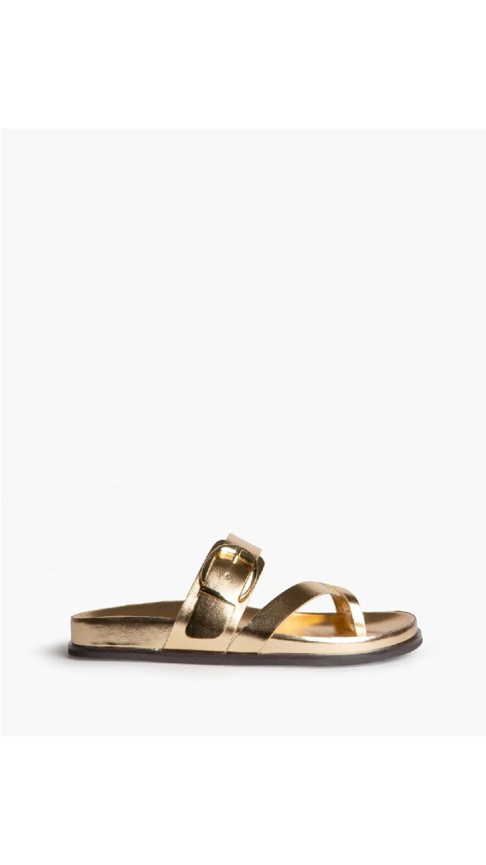 SANDALIA PLANA HEBILLA