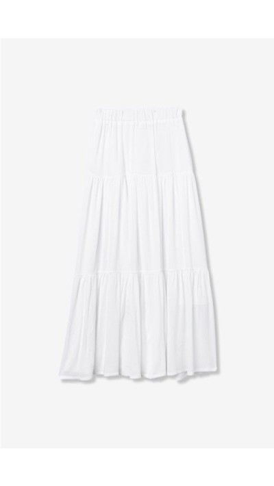 FALDA LARGA CAMPONESA BLANCO