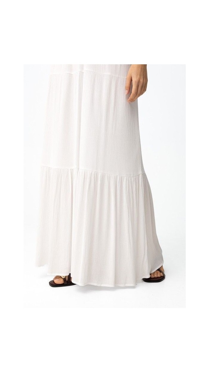 FALDA LARGA CAMPONESA BLANCO