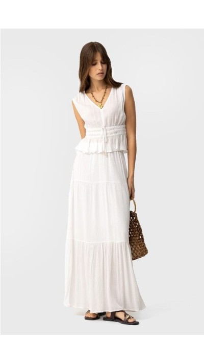 FALDA LARGA CAMPONESA BLANCO