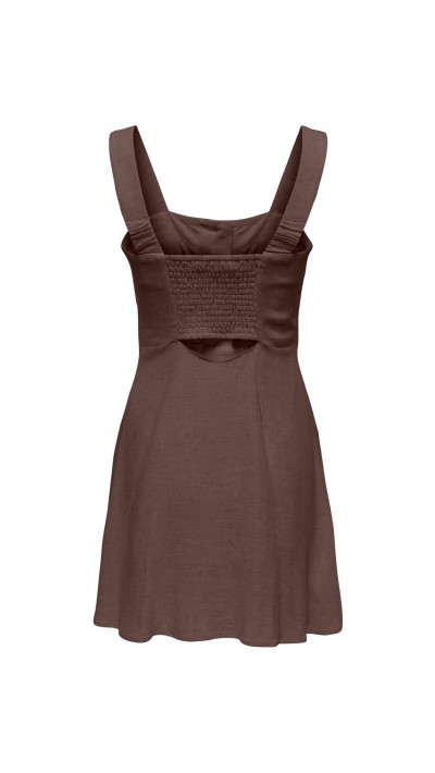 VESTIDO TIRAS DETALLE BOTONES