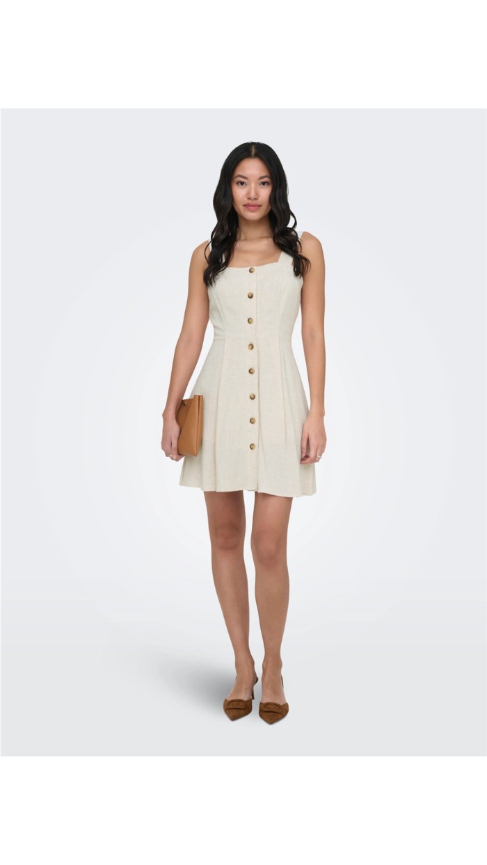 VESTIDO TIRAS DETALLE BOTONES