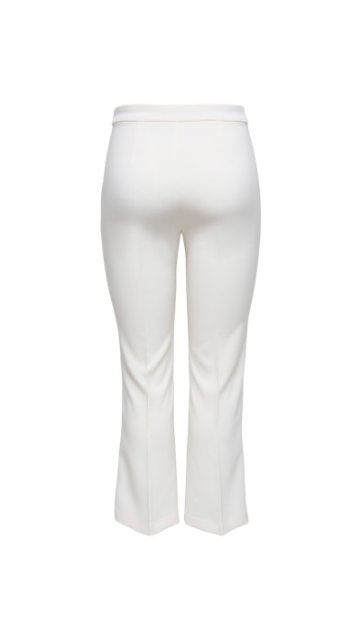 PANTALON TELA CROP CREMALLERA LATERAL