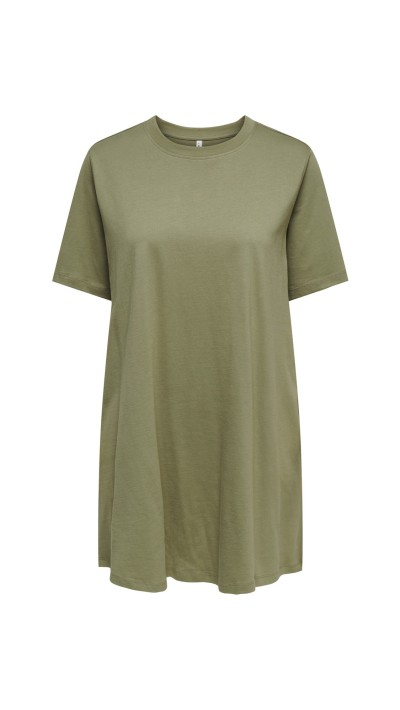 VESTIDO CAMISETA BOLSILLO LATERAl