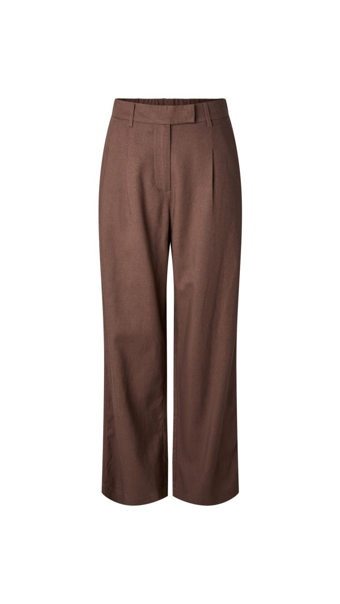 PANTALÓN CORTE TRAJE LINO