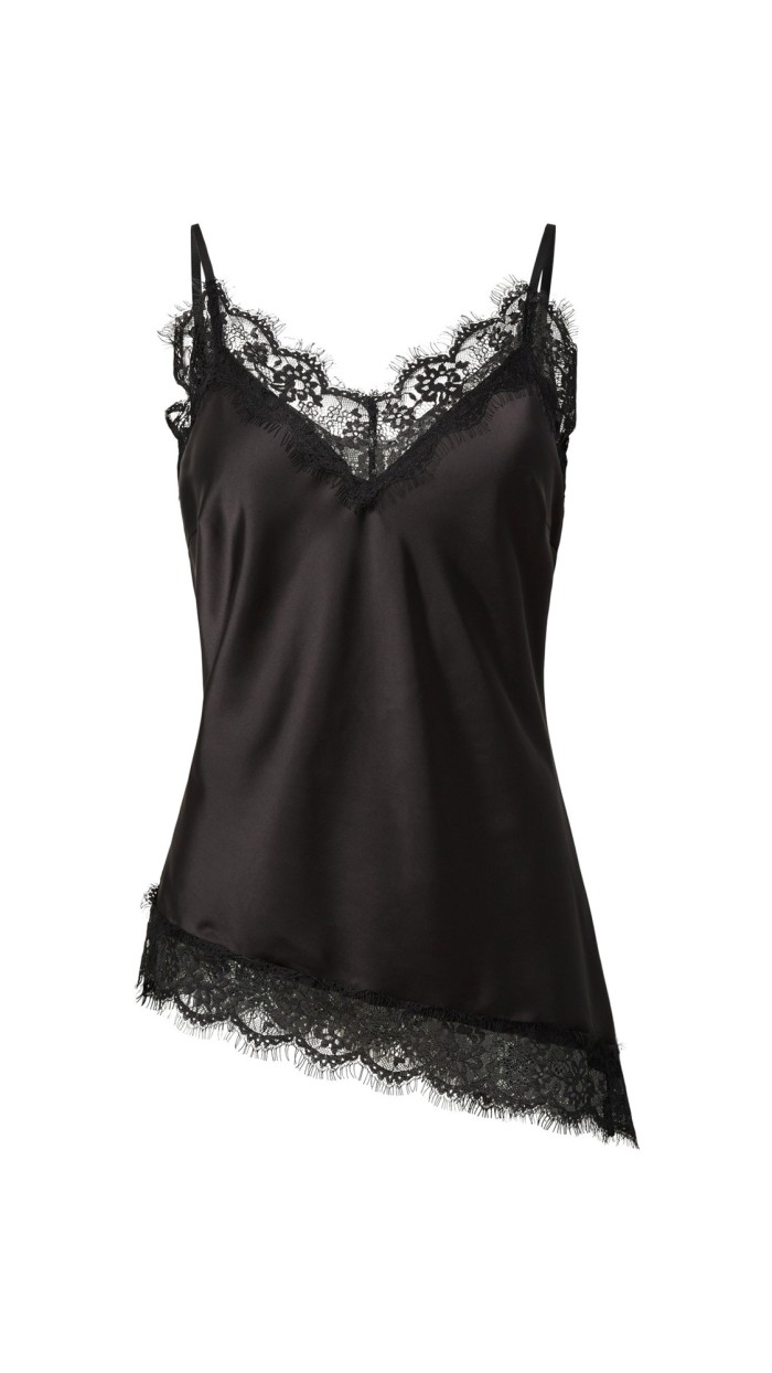 LENCERA ASIMETRÍCA PUNTILLA