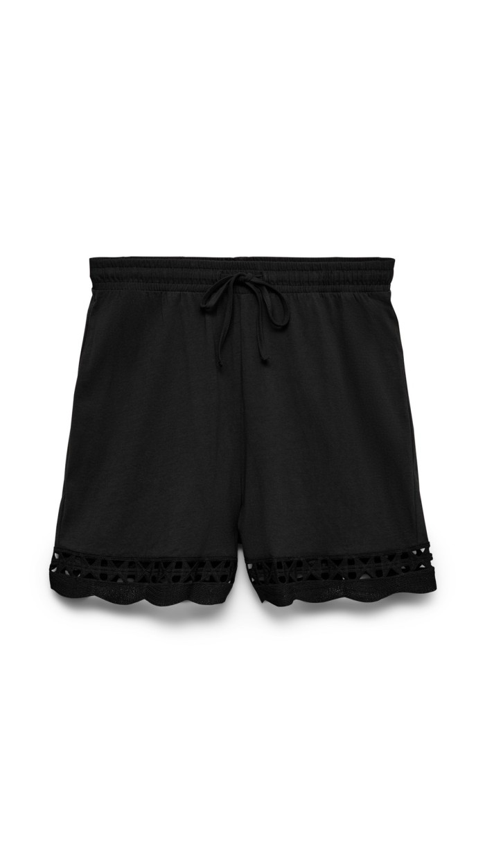 SHORT ALGODÓN DETALLE BAJO