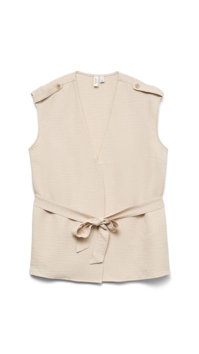 CHALECO DETALLE CINTO DETALLE HOMBRO