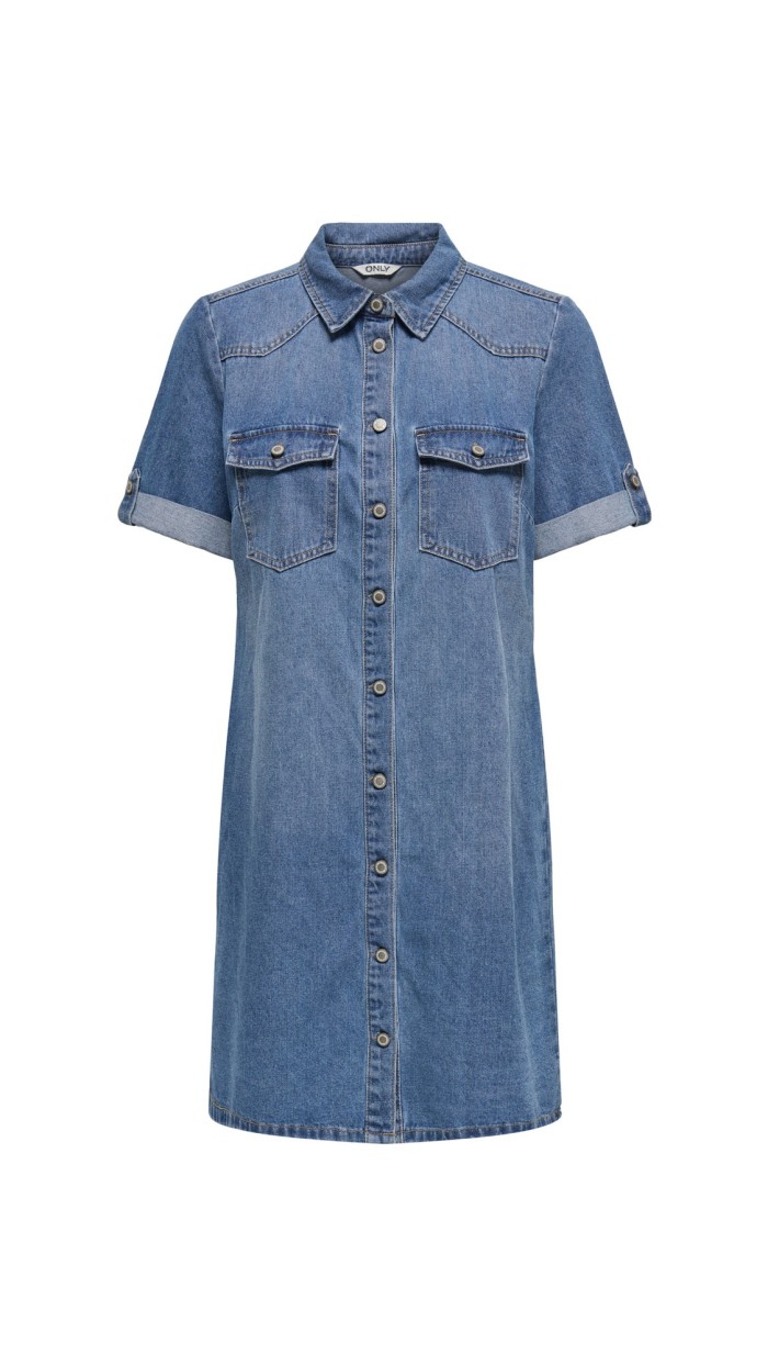 VESTIDO VAQUERO CAMISERO