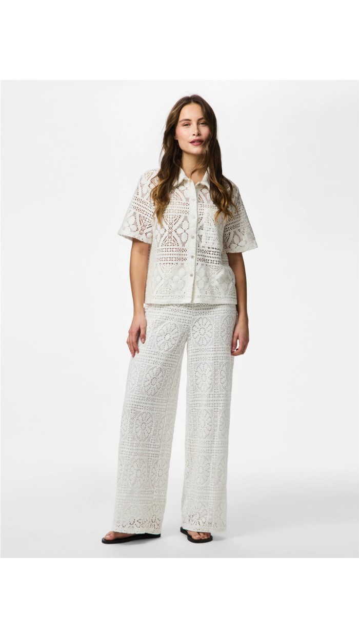 PANTALÓN CROCHE FLUÍDO GOMA CINTURA