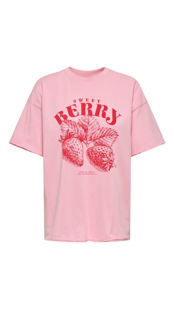 CAMISETA OVERSIZE COLORES CHERRY