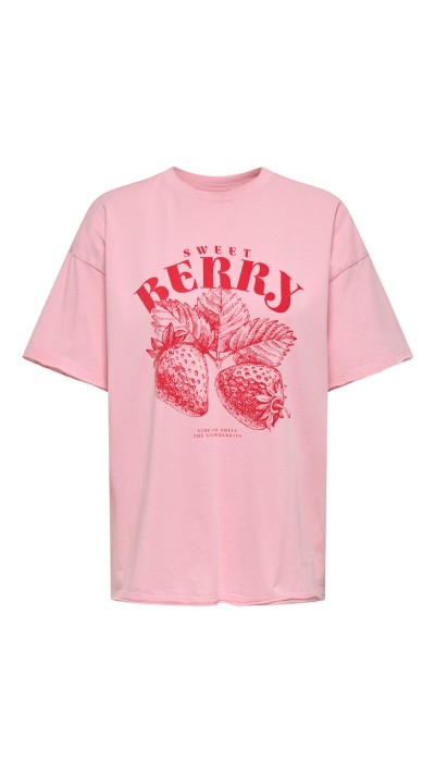 CAMISETA OVERSIZE COLORES CHERRY