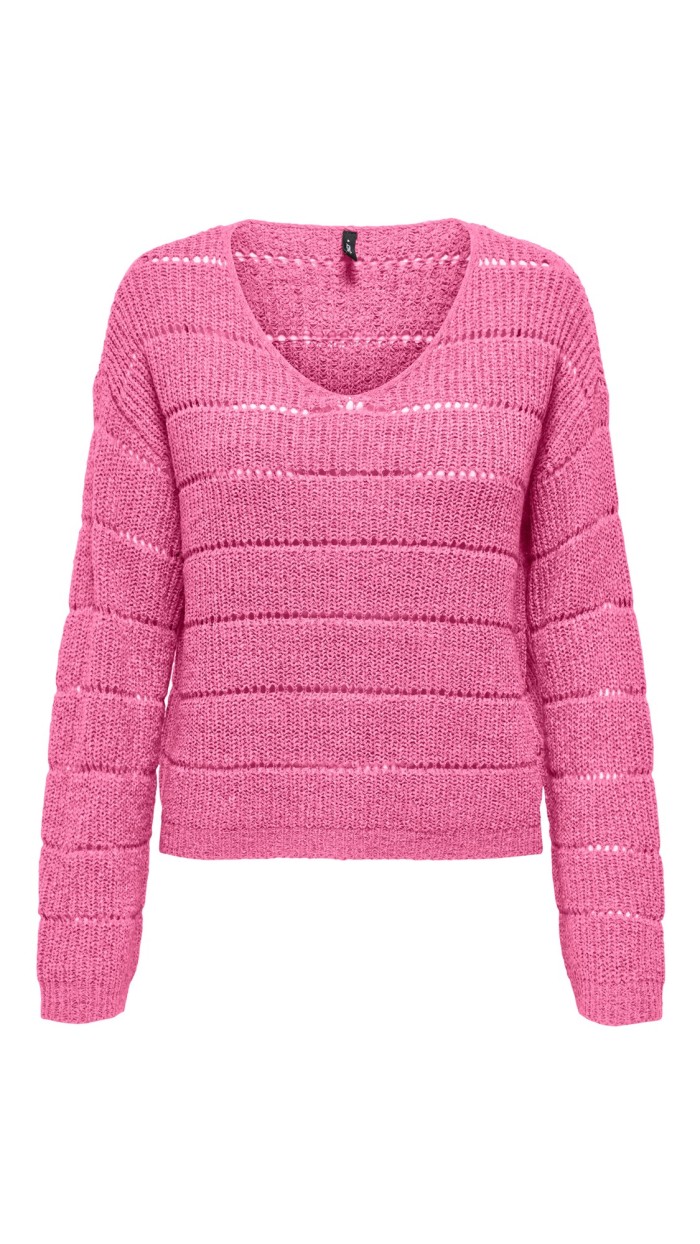 JERSEY PUNTO CALADO CUELLO PICO , ROSA, AMARILLO Y AZUL