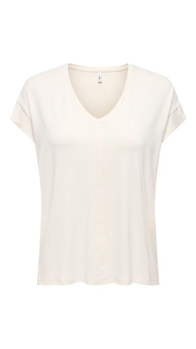 CAMSIETA CUELLO PICO HILO DE BRILLO