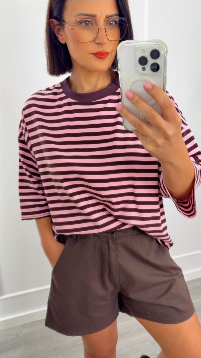 PANTALÓN CORTO CHOCO GOMA EN CINTURA