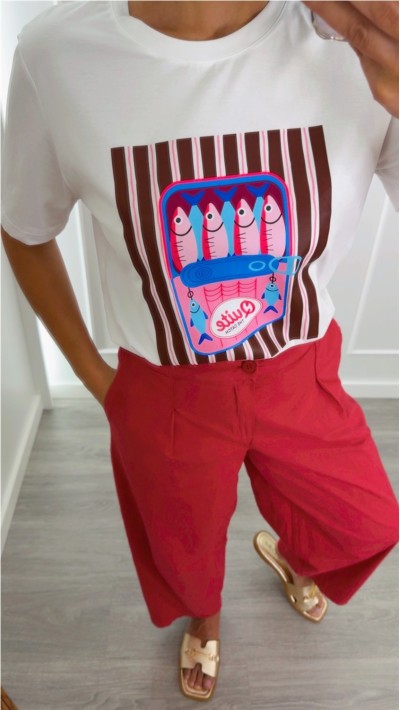 CAMISETA BURDEOS