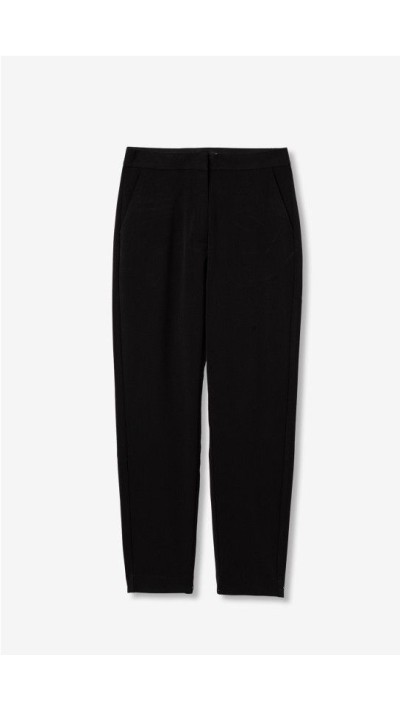 PANTALÓN NEGRO 63% POLYESTER 33% VISCOSE 4% ELASTANE