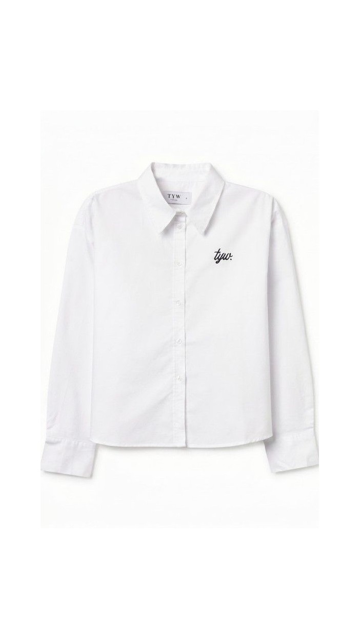 CAMISA BLANCA 70% COTTON 30% POLYESTER