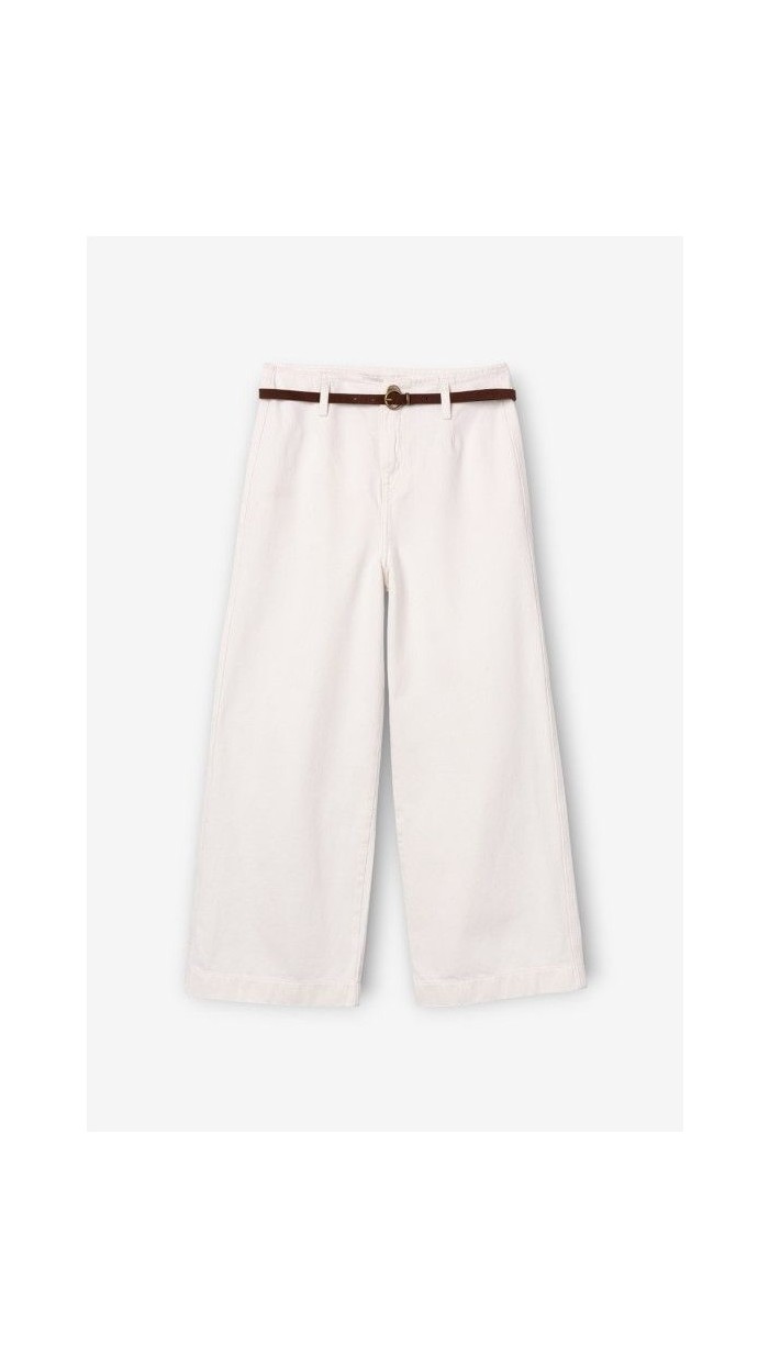 PANTALÓN BLANCO 100% COTTON