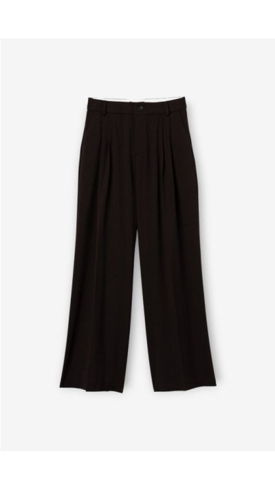 PANTALÓN FLUÍDO 63% POLYESTER 33% VISCOSE 4% ELASTANE