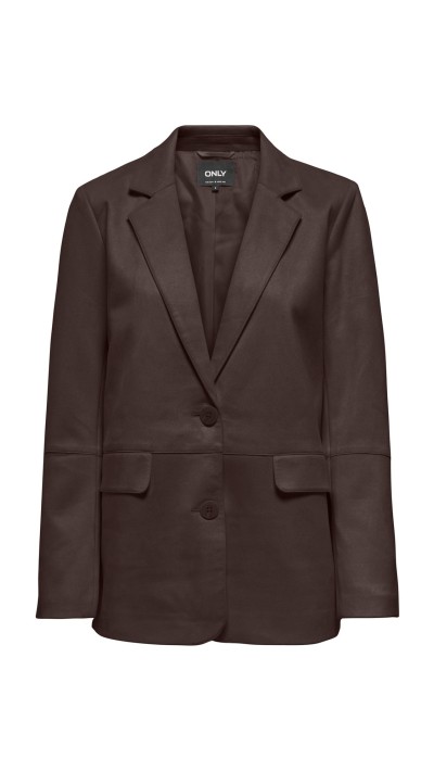 BLAZER SUEDE MARRÓN, BEIGE Y CAMEL